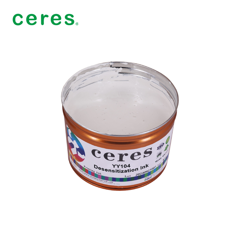 Japan Import Solvent Based Desensitizing Ink for Carbonless Copy Paper in 1kg Tin with 12 Months Shelf Life