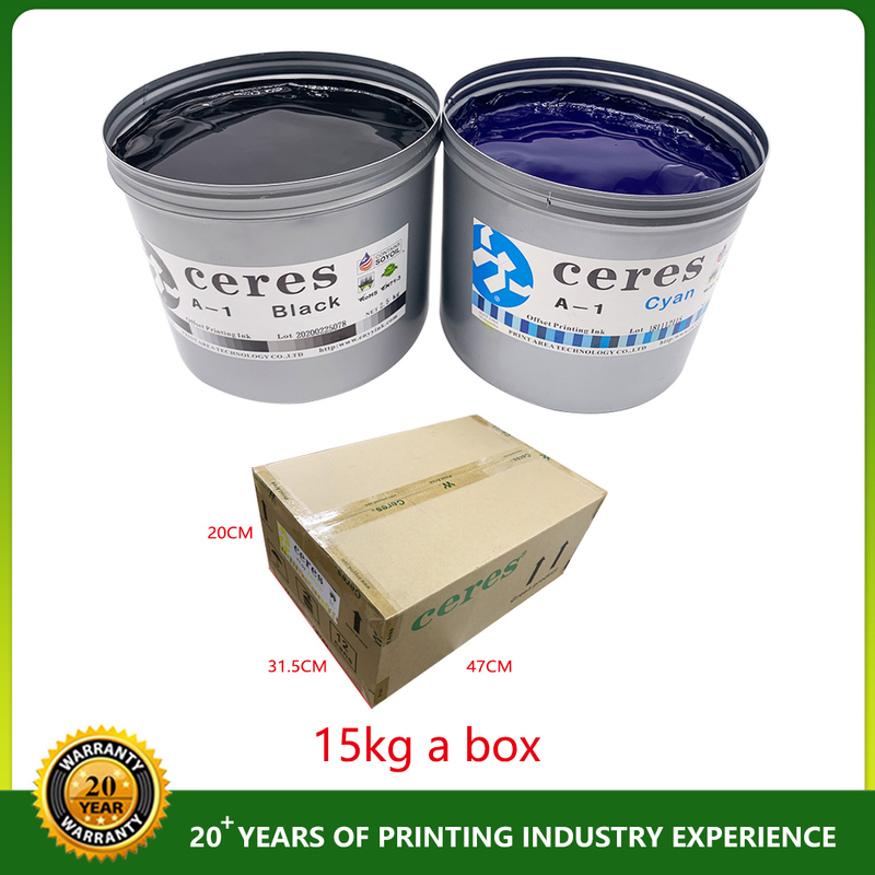 Environmental No Harm Soya Resin UV Offset Ink for Sheet-fed Offset Press