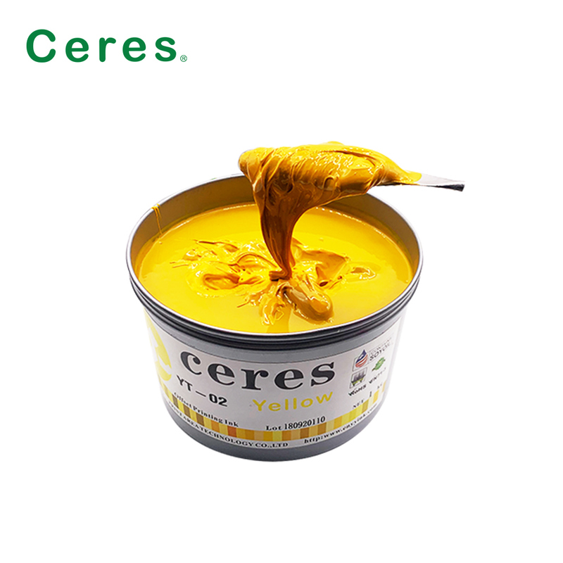 Ceres High Gloss YY02/YY03/YY09 Model Oil Base Offset Printing Ink with 2 Years Validity