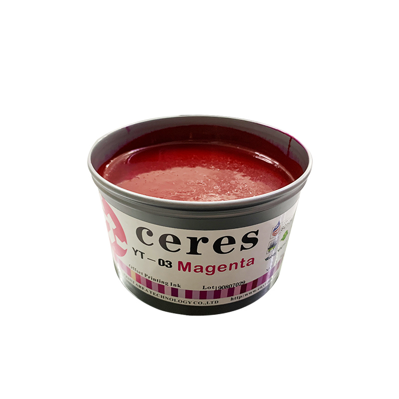 Ceres YT-03 AA+ Grade Environmental Anti-skin Offset Printing Ink for Sheet-fed Offset Press