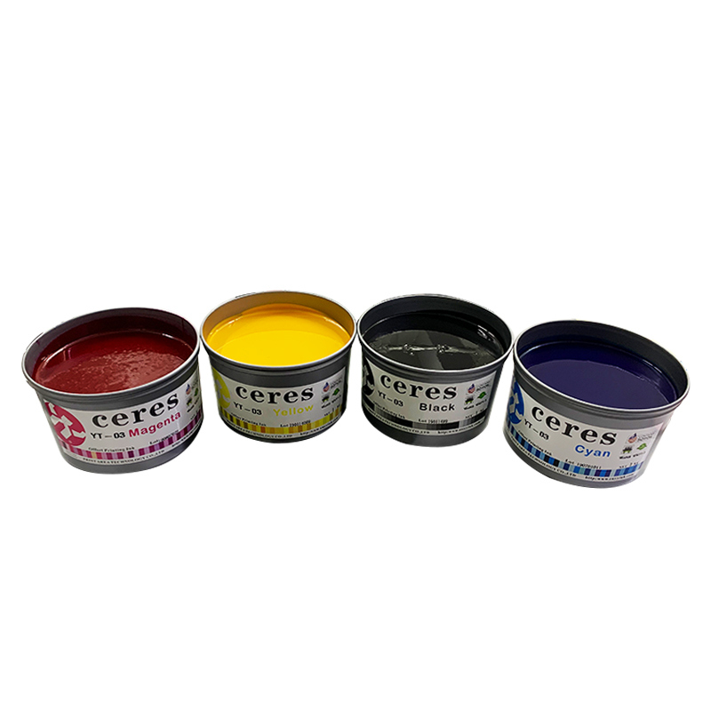 Ceres YT-03 AA+ Grade Environmental Anti-skin Offset Printing Ink for Sheet-fed Offset Press