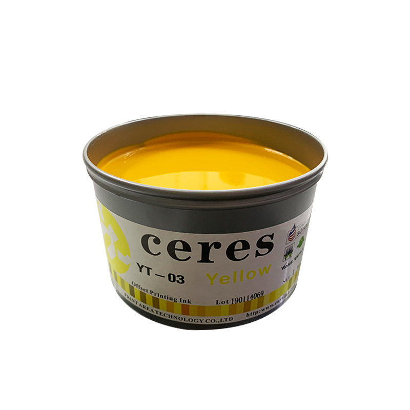 Ceres YT-03 AA+ Grade Environmental Anti-skin Offset Printing Ink for Sheet-fed Offset Press