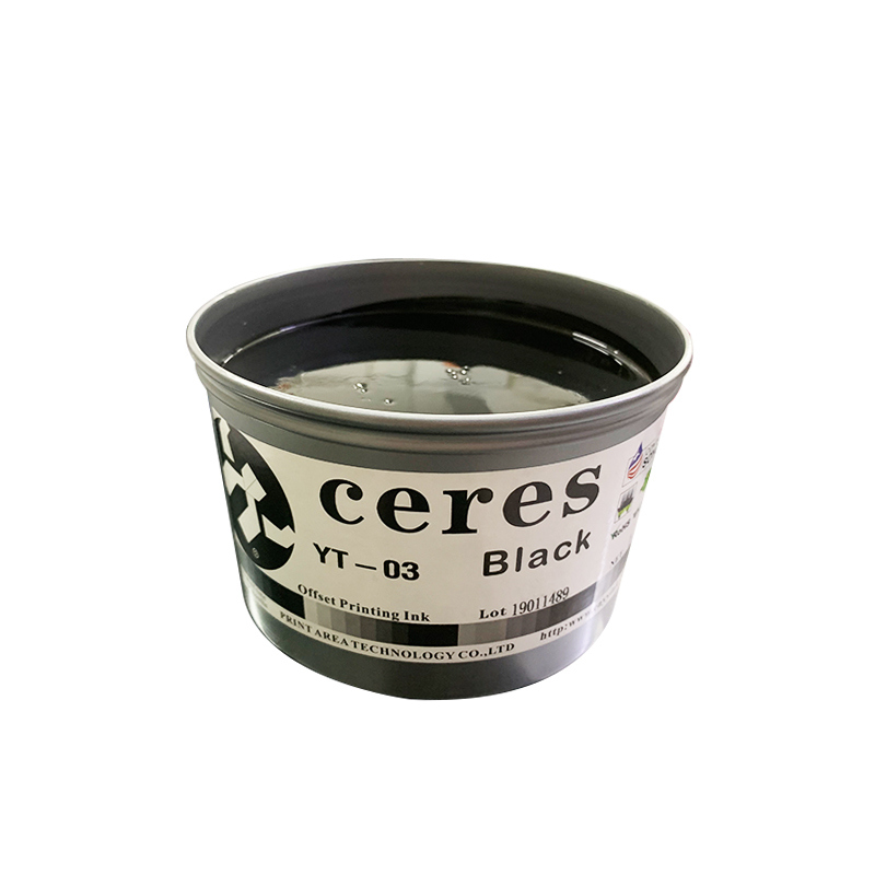 Ceres YT-03 AA+ Grade Environmental Anti-skin Offset Printing Ink for Sheet-fed Offset Press