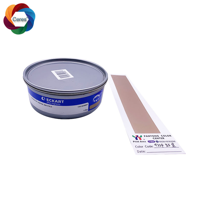 Eckart Solvent Based Gold and Silver Offset Printing Ink for Sheet-fed Paper Printing in 1kg/can