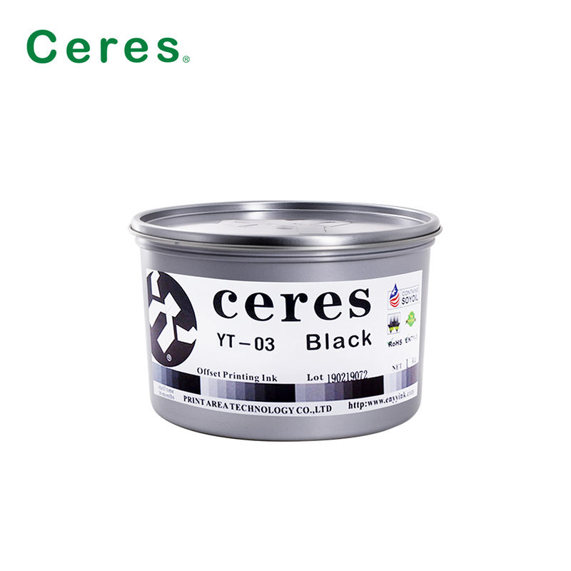 ECO-Friendly EN71-3 Conforming Solvent Based Offset Printing Ink YT-03 CMYK Ink for High-Quality Printing