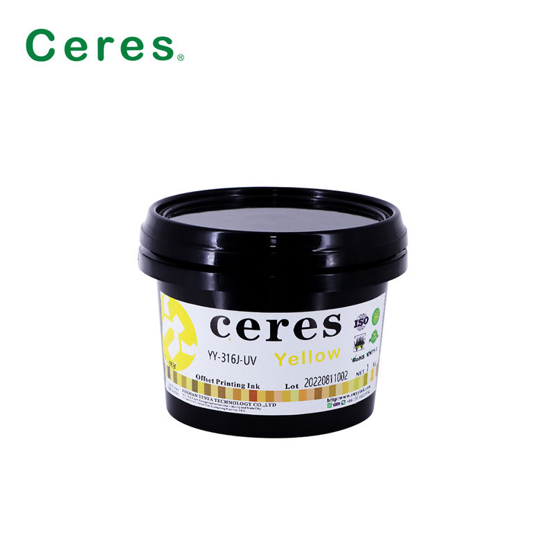 EN71-3 Certified A+ Grade UV Offset Ink with 1 Year Validity for High-Quality CMYK Printing