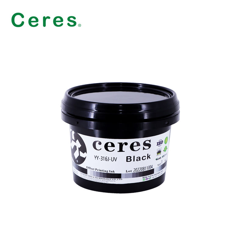 EN71-3 Certified A+ Grade UV Offset Ink with 1 Year Validity for High-Quality CMYK Printing