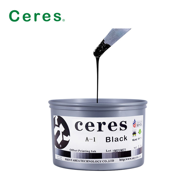 High Gloss High Color Density Soy Offset Printing Ink with 24 Months Warranty for Any Paper