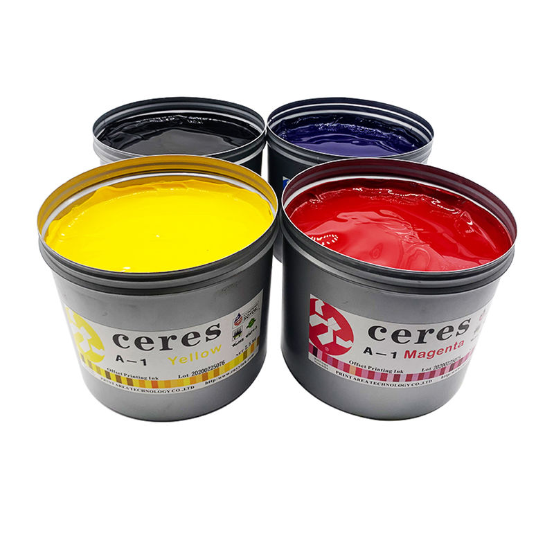 High Gloss High Color Density Soy Offset Printing Ink with 24 Months Warranty for Any Paper