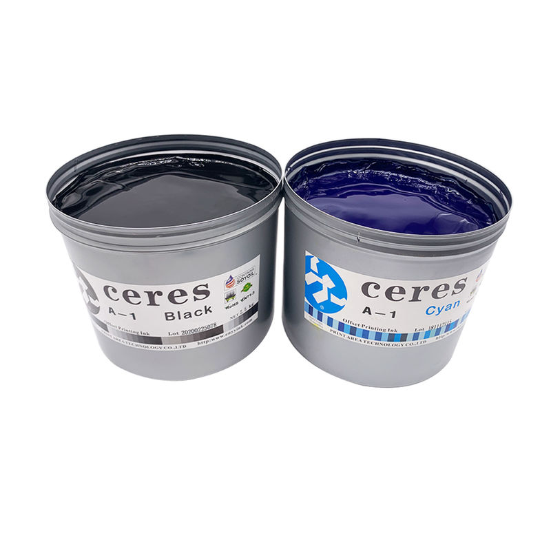 High Gloss High Color Density Soy Offset Printing Ink with 24 Months Warranty for Any Paper