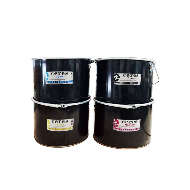 Newspaper Printing Coldset Web Offset Ink Solvent Based for Newspaper Printing in 20kg Iron Barrel