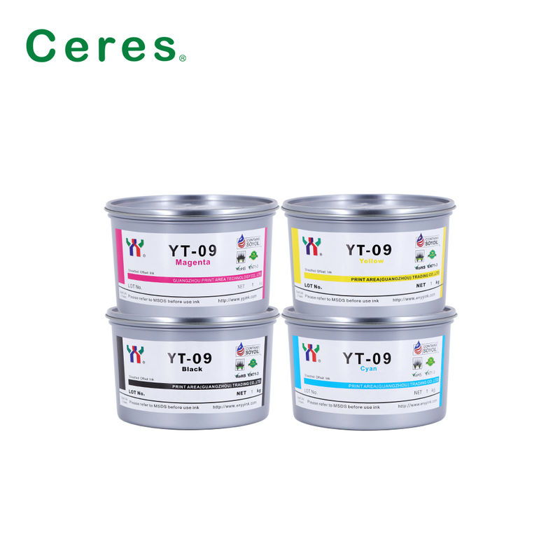 Ceres High Gloss Alcohol and Corrosion Resistant Low Odor Sheet-Fed Offset Printing Ink