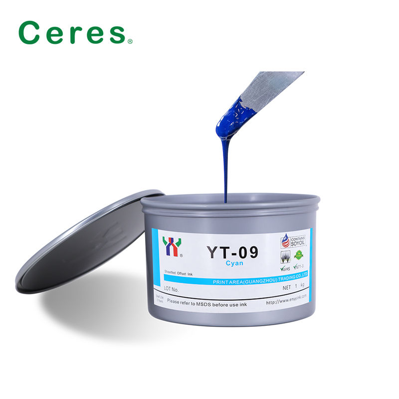 Ceres High Gloss Alcohol and Corrosion Resistant Low Odor Sheet-Fed Offset Printing Ink