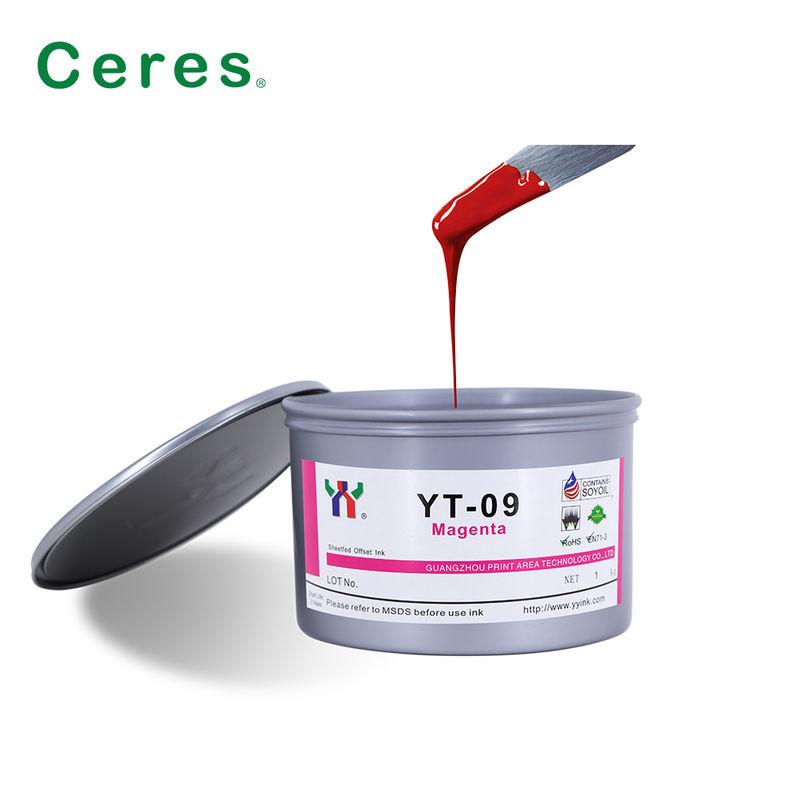 Ceres High Gloss Alcohol and Corrosion Resistant Low Odor Sheet-Fed Offset Printing Ink