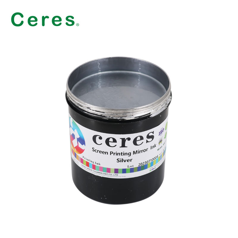 High Gloss Silver Mirror Ink for Offset Printing with 2 Years Validity and A+ Grade Quality