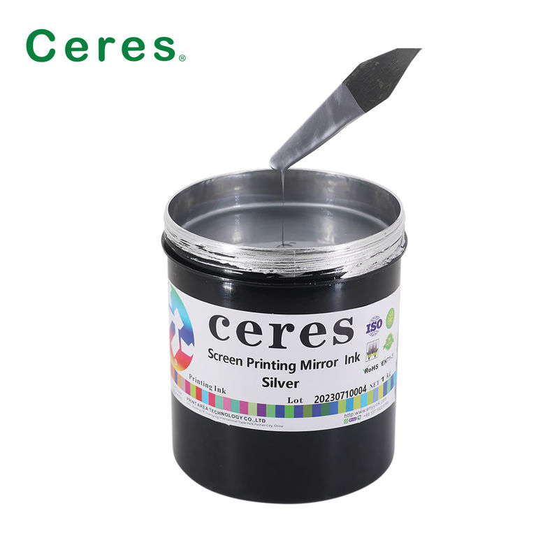 High Gloss Silver Mirror Ink for Offset Printing with 2 Years Validity and A+ Grade Quality