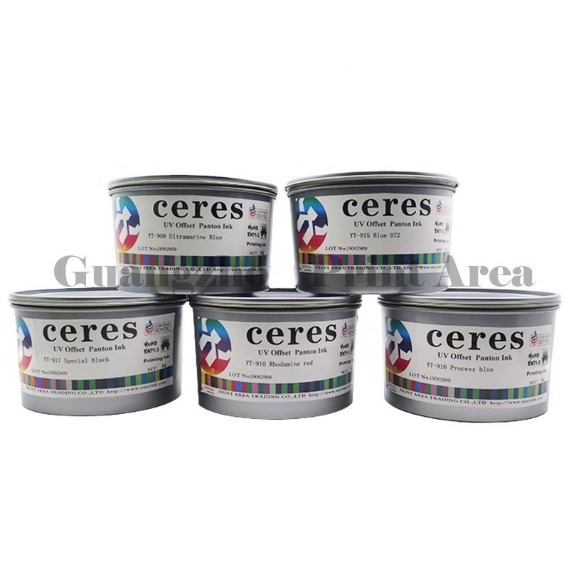 YT-910 UV Offset Ink with 24 Months Warranty 100% Safe and Tested for Package Printing