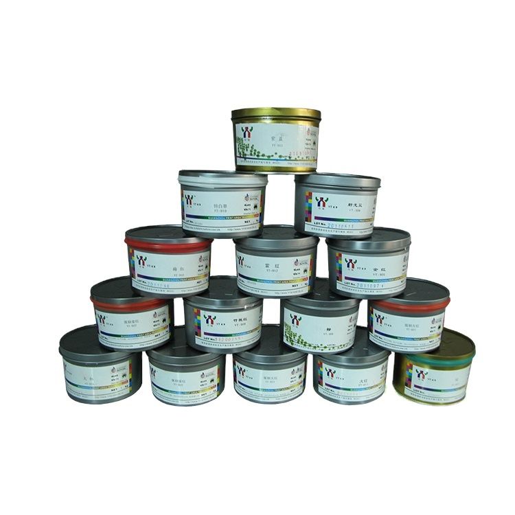 Pantone Spot Color Solvent Based Offset Printing Ink with High Opacity for Package Printing