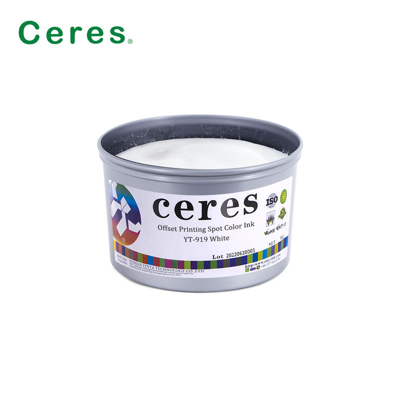 Pantone Spot Color Solvent Based Offset Printing Ink with High Opacity for Package Printing