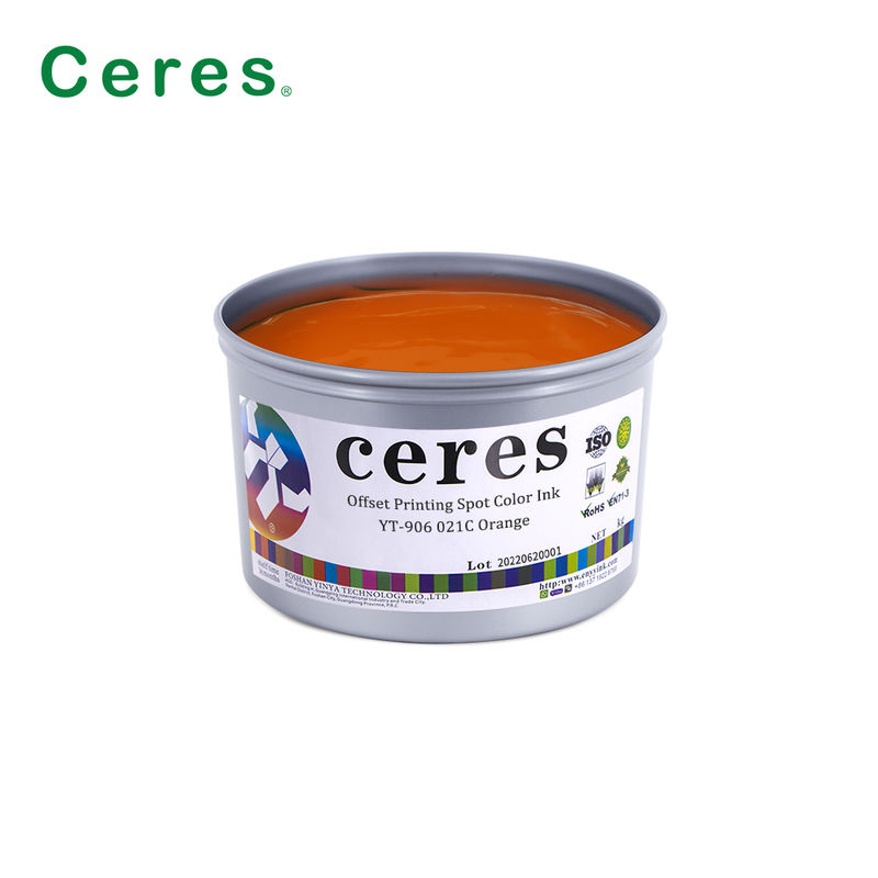 Pantone Spot Color Solvent Based Offset Printing Ink with High Opacity for Package Printing