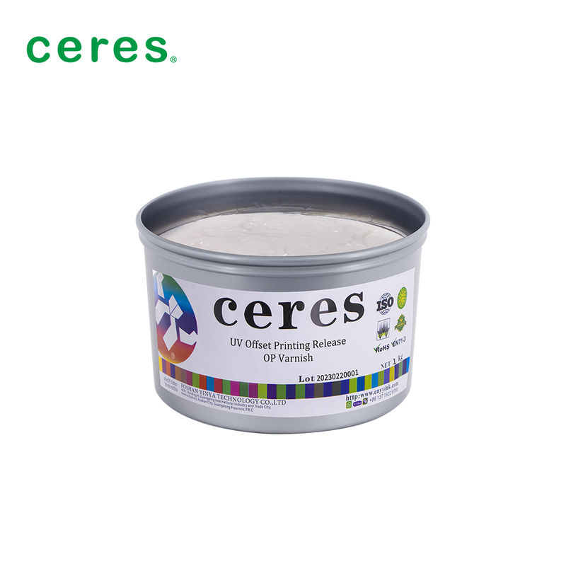 UV Offset Printing Ink with Rapid Curing and Wear Resistance for Anti-forgery Printing