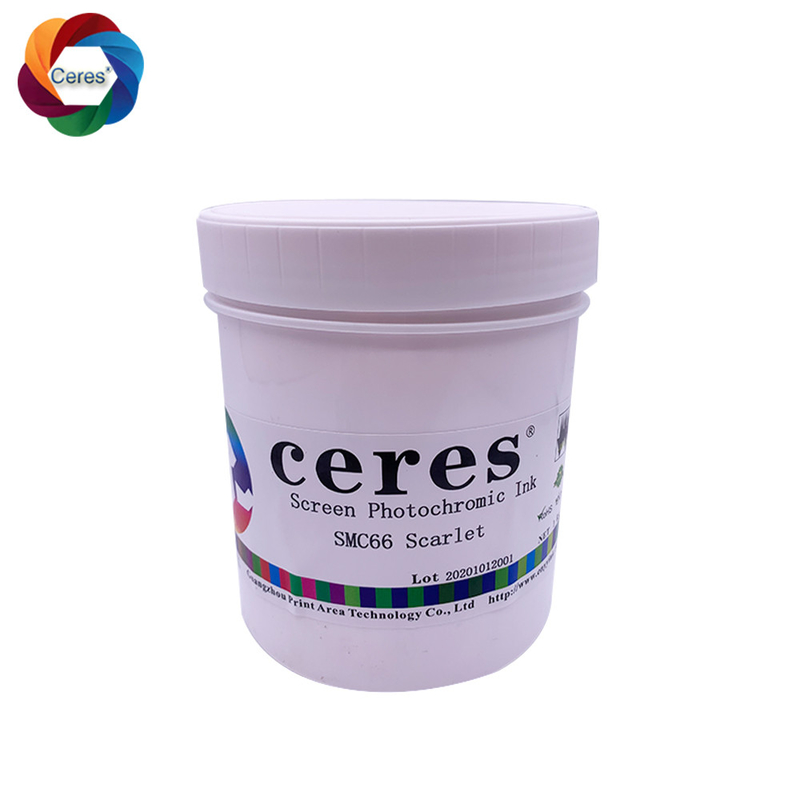 Photochromic Security Printing Ink Solar Discoloration Colorless T Shirt Printing Ink