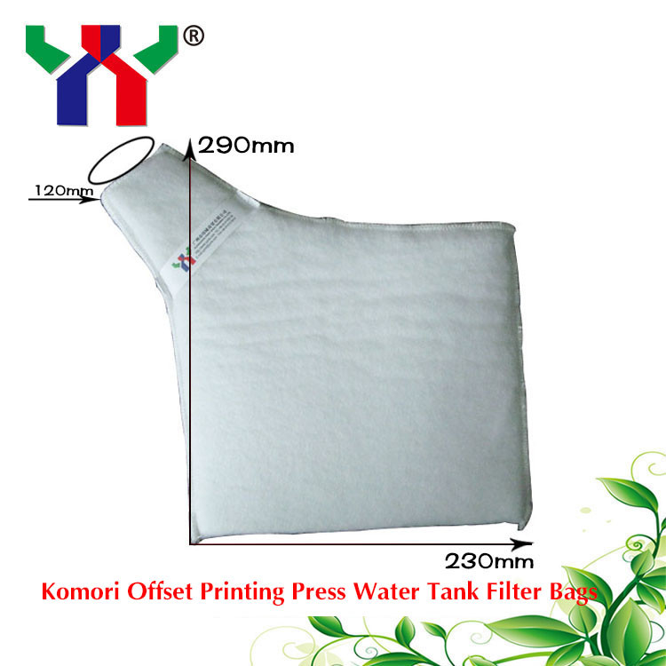 Ceres Polyester White Cotton Filter Bag 4x8 For Offset Printing Machine