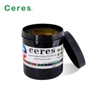 Screen Printing Magnetic Optical Varible Ink YYM27 Purple To Green