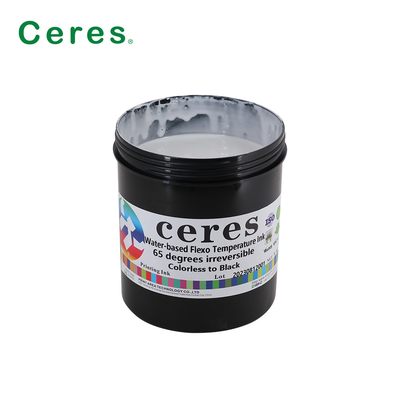 65 Degree Water Based Flexo Irreversible Security Ink Temperature Sensitive Ink