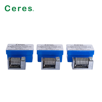Backward 7 Digits Leibinger Numbering Machine Parts Last Two Digits Sinkable