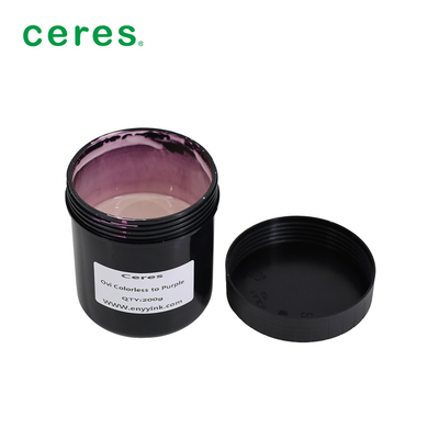 Screen Printing Magnetic Optical Varible Ink Colorless To Purple