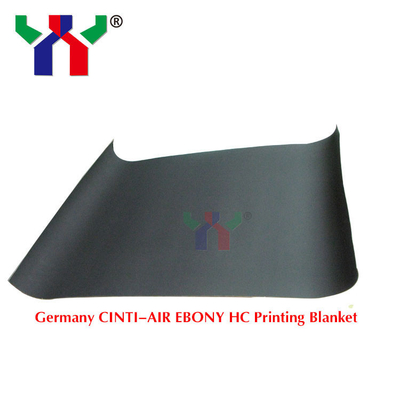 Climate Neutral Ebony Offset Rubber Blanket 1.95mm Thickness Microground