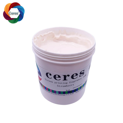 Ceres Security White Ink Perfume 1kg Can Strawberry Screen Printing Ink