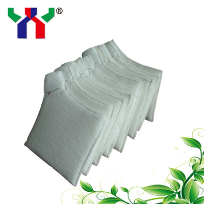 Ceres Polyester White Cotton Filter Bag 4x8 For Offset Printing Machine
