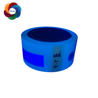 Uv Invisible Pet Thermal Lamination Film Polyester Blue 27 Mic Thickness